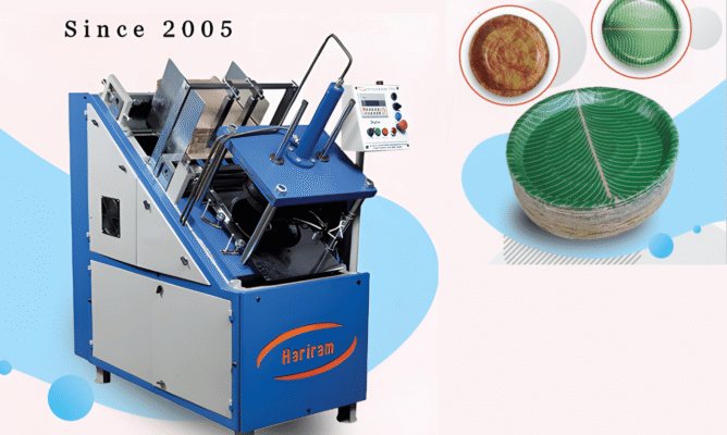 Fully auto buffet plate machine double die HR-133